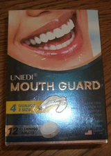 UNIEDI Mouth Guard for Grinding Teeth at Night, Sleep Guard 4 Pack -NEW - SEALED