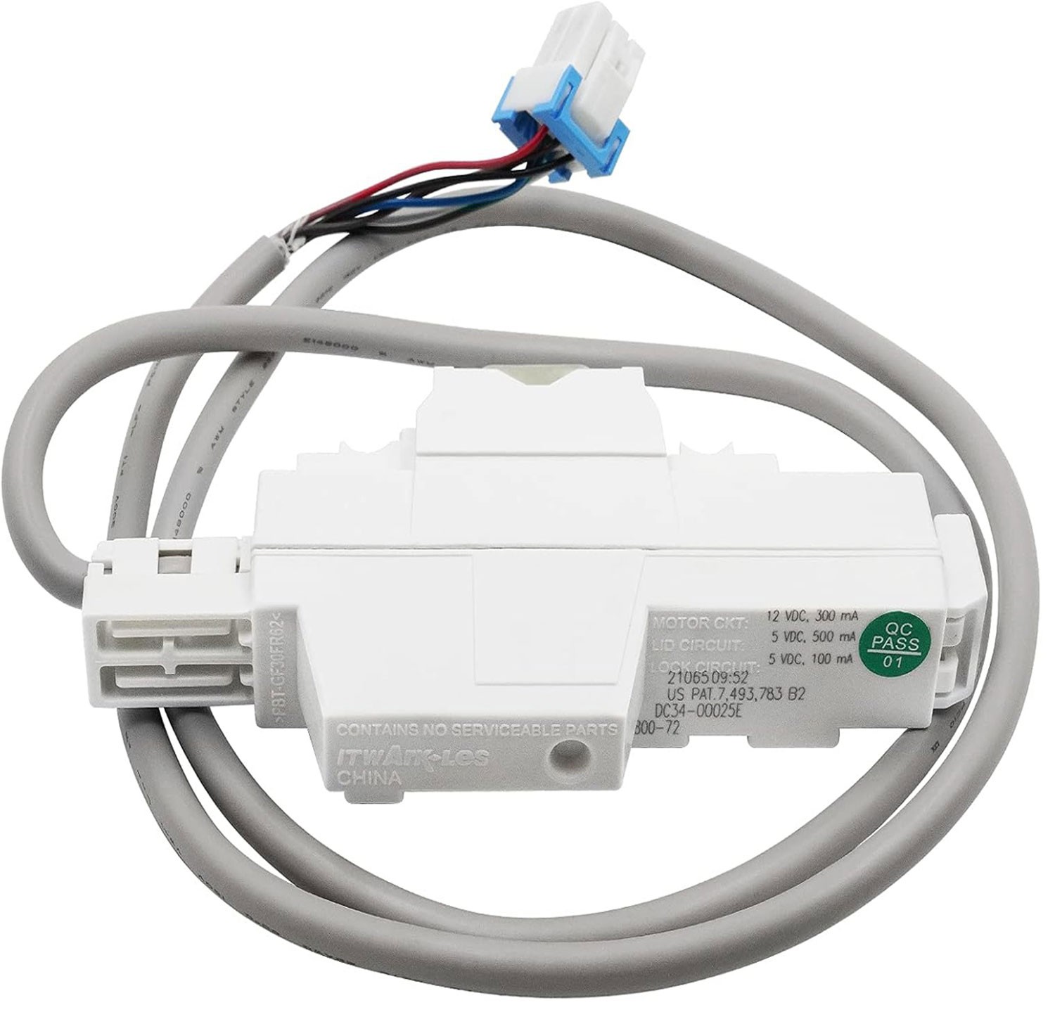 Samsung WA400PJHDWR/AA-03 Washer Door Lock Switch Replacement Part