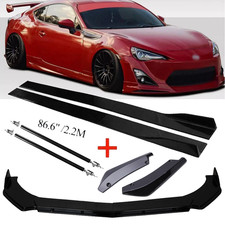 Front Bumper Lip Spoiler Side Skirts Rear Lip For 2013-16 Scion FRS FR-S