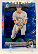 2022 Bowman Draft Chrome Prospect SAPPHIRE EDITION  Trey Sweeney Tigers #BDC-156