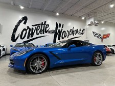 2014 Chevrolet Corvette Coupe 3LT, Z51, NPP, J6F, Glass Top, Auto, Chromes
