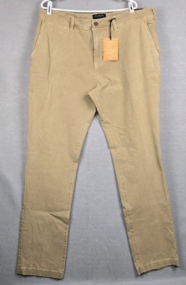 American Eagle 360 Extreme Flex Slim Chino Pants Brown Mens 40x33