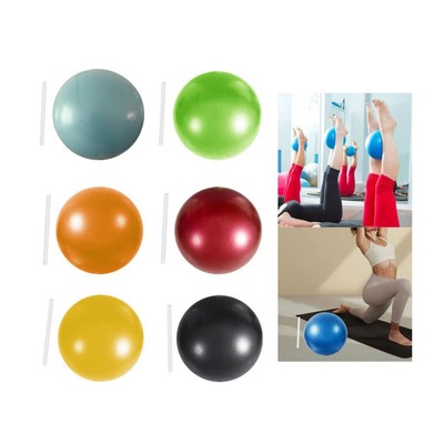 Core Ball für Balance und Kraft mit 9 Zoll Pilates Gymnastikball