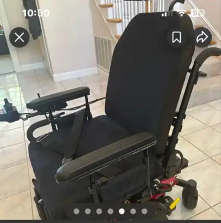 Silla de ruedas eléctrica Quantum J4 HD Foto 4 de 4