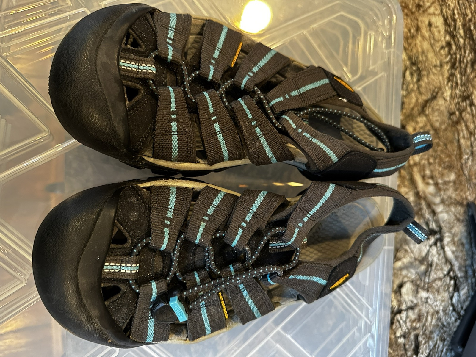 KEEN "Newport" sandali donna nylon nero 9 5. 40 EU