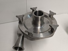 Fristam FPX732-165 SS Centrifugal Pump Head 2-1/2 x 2 Tri-Clamp No Motor