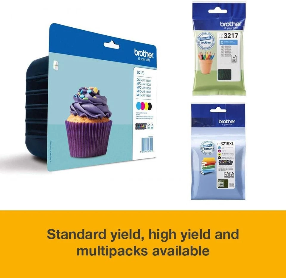 Brother LC1100HYY - High Yield - yellow - original - ink cartridge - for Brother - Image 3 of 4