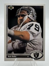 Bob Golic 1991 Upper Deck #275 Los Angeles Raiders 🏈
