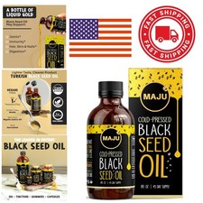 Black Seed Oil 8 Ounces Cold Pressed Turkish Liquid Pure Health Supplement