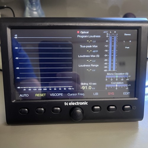 TC electronic Clarity M Stereo Audio Meter