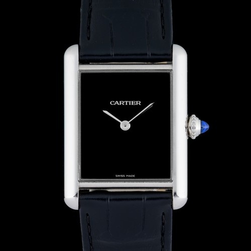 Cartier Tank Must WSTA0072 25.5 mm Black Dial