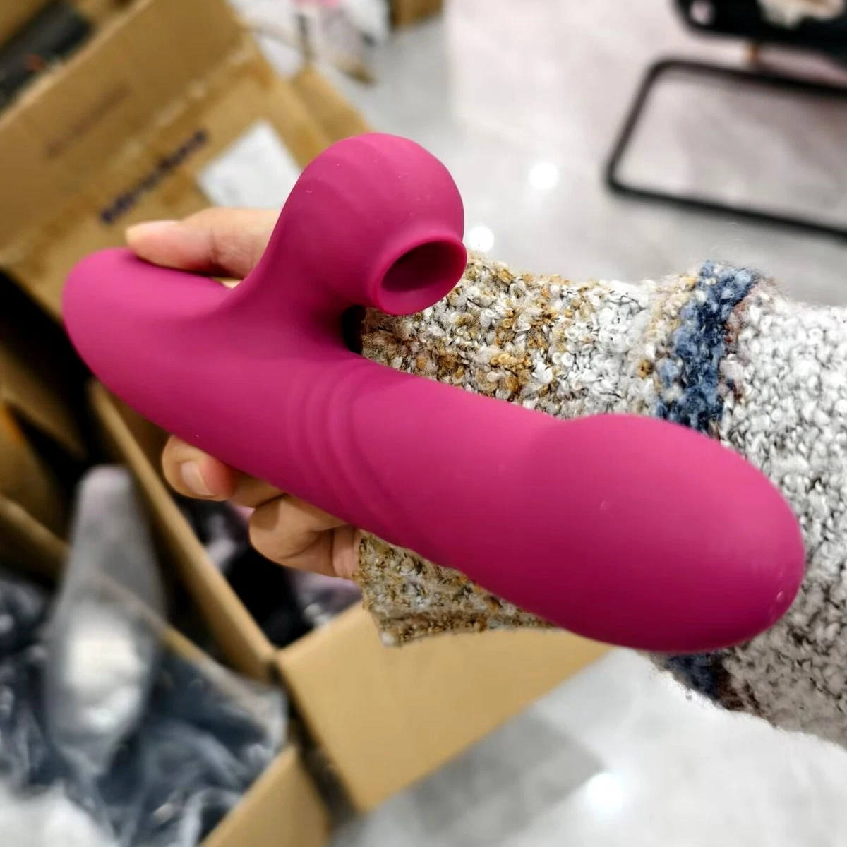anal plug lick Guter Preis realistischer Kaninchenvibrator 30 Geschwindigkeitsmodus  Sexspielzeug Dildo für Frauen Paare Erwachsene main image 0