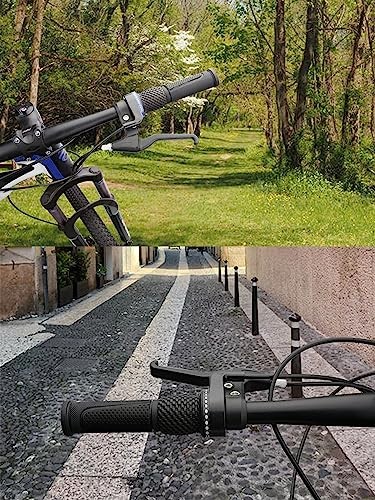 Bike Handlebar Grips Short Mini Bicycle Handlebar Grips 90mm Length Rubber  - Picture 7 of 7