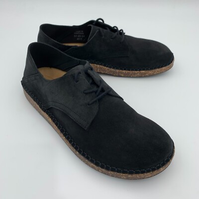 Birkenstock Men\'s Gary Suede Shoes Black Size EU 42, 9/9.5 US Birkenstock Gary – Walking Depot main image 4