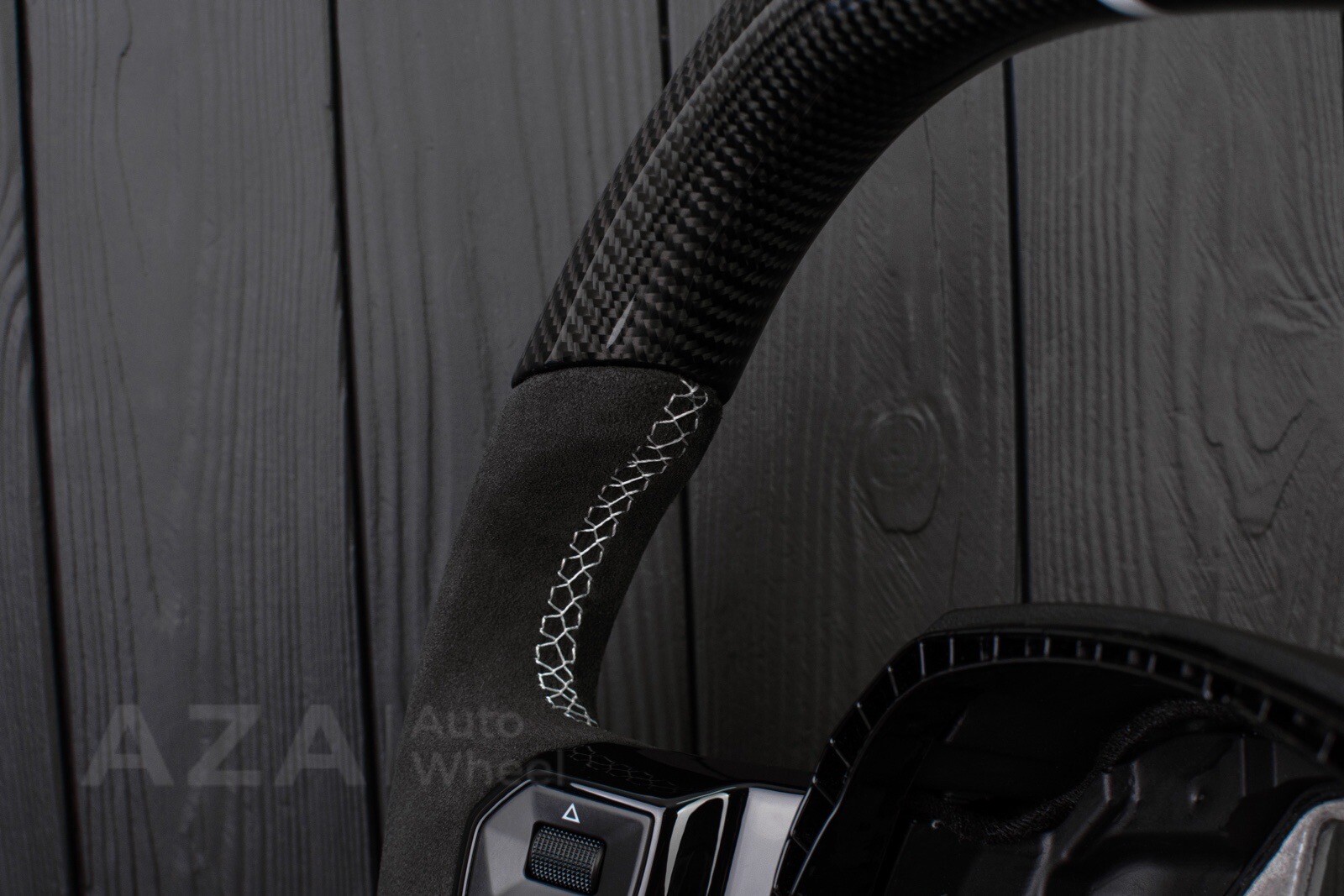 Lamborghini Aventador  SV SVJ Custom Carbon Fiber Steering Wheel