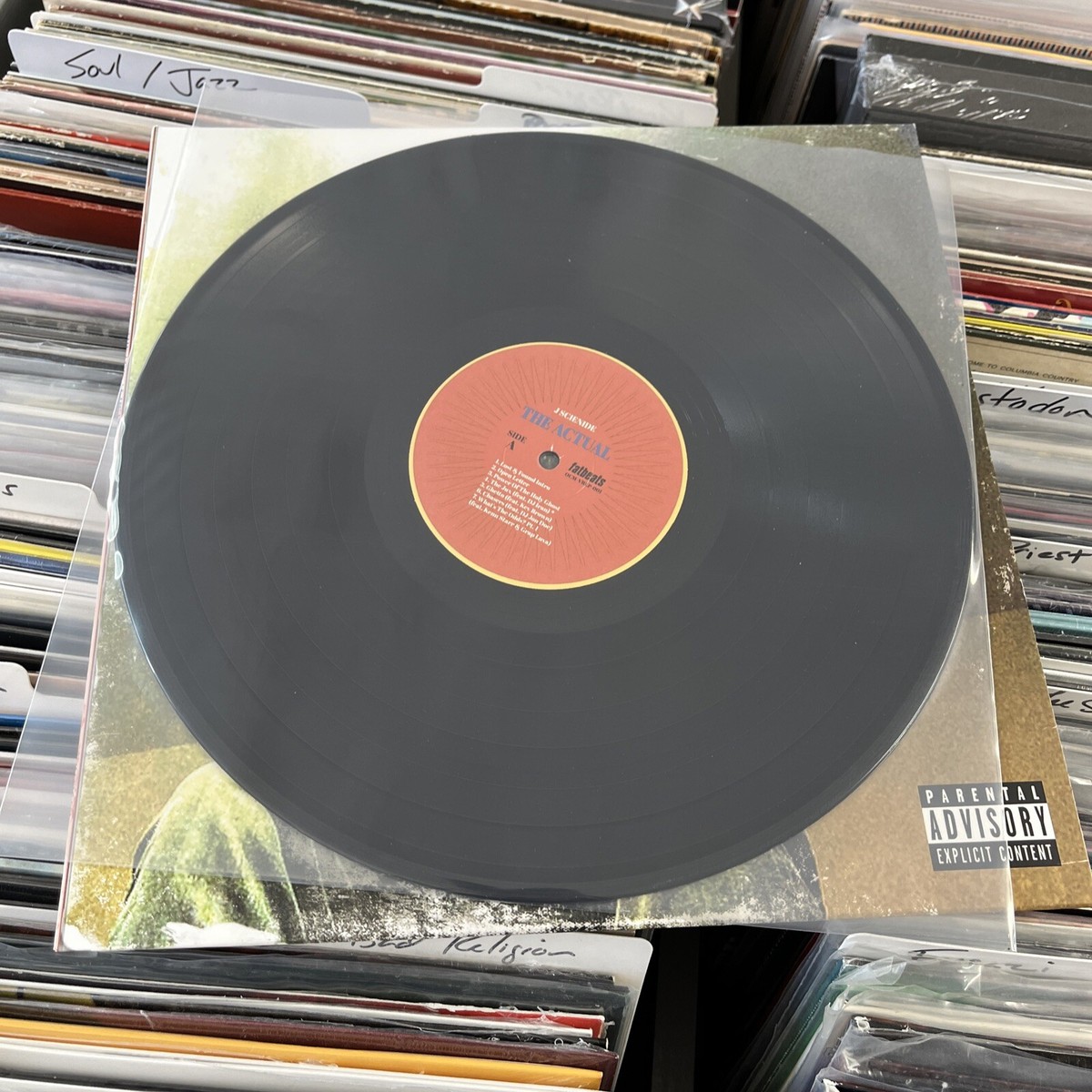 J Scienide – The Actual Heat LP レコード 帯付！ J Scienide