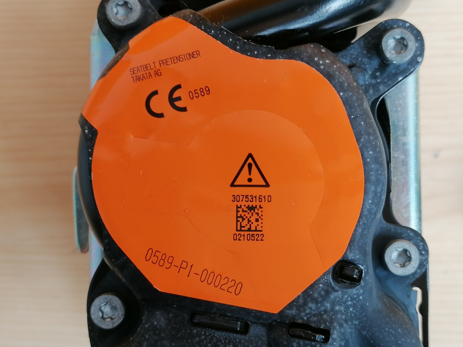 MERCEDES A200 W176 AMG 2.1D FRONT SEAT BELT LH PASSENGER SIDE