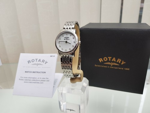 New ROTARY Les Originales SWISS MADE Ladies watch Swarovski Crystals RRP£250 - Picture 8 of 12