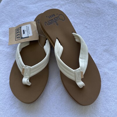 Reef womens Reef Cushion Breeze Flip Flop Cloud US 6 color white BRAND  NEW!!! | eBay