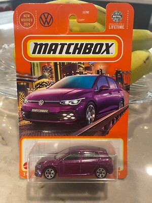 Matchbox - 2021 Volkswagen Golf GTE  MBX Metro Purple 25/100
