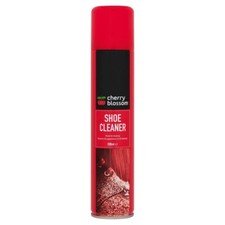 Image of CHERRY BLOSSOM SHOE CLEANER RESTORES SHINE ALL FOOTWEAR CLEAN REMOVES DIRT