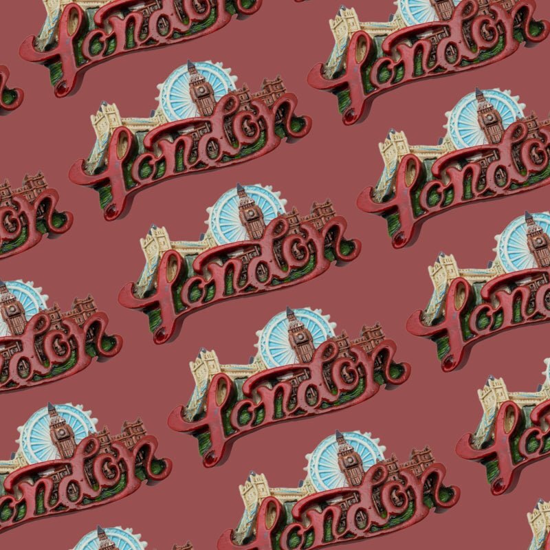 Tower Bridge Big Ben London Eye London Skyline Resin Fridge Magnet Souvenir