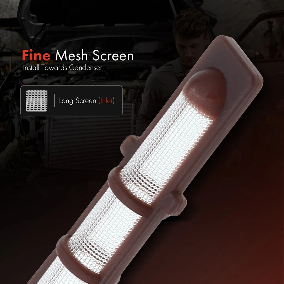 Tubo de orificio de aire acondicionado para Ford F-150 F-250 F-350 Lincoln Navigator Mazda Mountaineer Foto 2 de 4