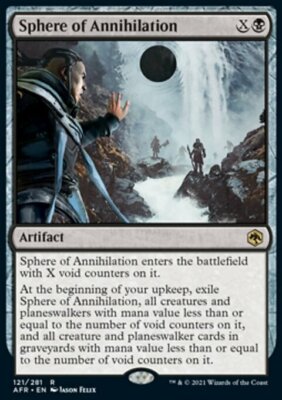MTG Sphere of Annihilation (121) Adventures in the Forgotten Realms  LP