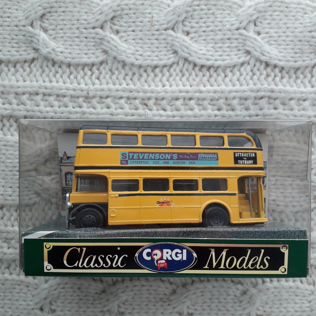 Corgi 96980 1:64 Scale AEC Regent Double Decker Bus - Stevensons