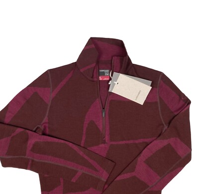 NEW $150 Icebreaker Merino 250 Vertex Long Sleeve Crewe Thermal