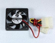 2pcs Power Logic Fan PL50S12M, 2 Wire with Molex Connection