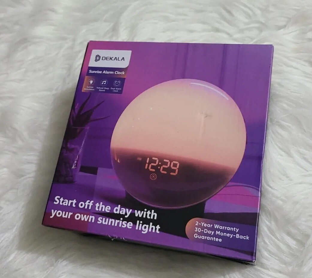 Wake Up Light Dekala Gradual Wake Up Light Alarm Clock