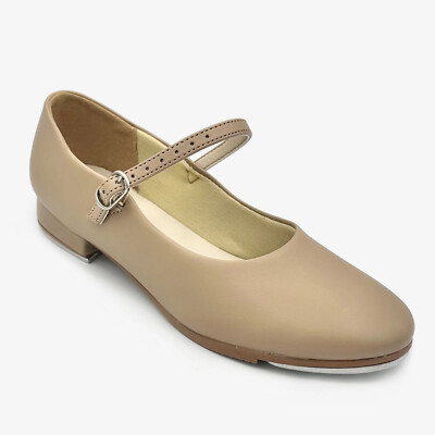 So Danca Child’s Mary Jane Tap Shoes – Tan TA06 for Girls Dance
