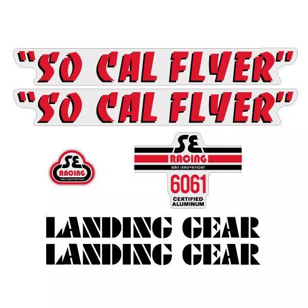 So cal flyer white and red 2025
