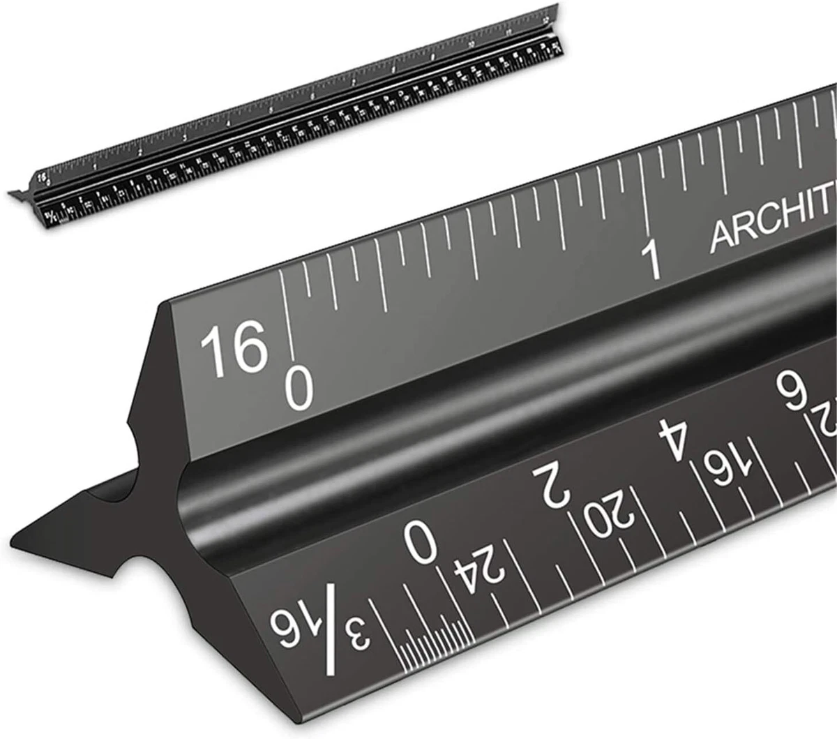 Metric architectural scale deals ruler