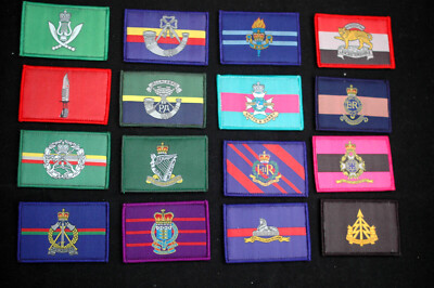 BRITISH ARMY - Morale - Vel-cro Patches - 74 Different to Choose