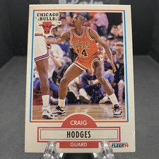 1990-91 Fleer Craig Hodges #25 Chicago Bulls