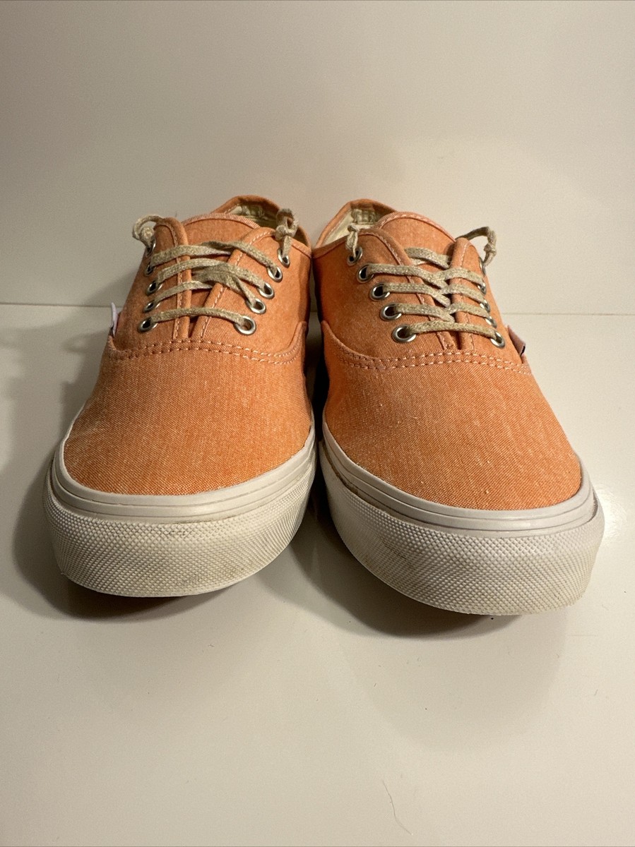 Vans of the Wall Sneakers 721277 Salmon Canvas Shoes Men Size 7.5