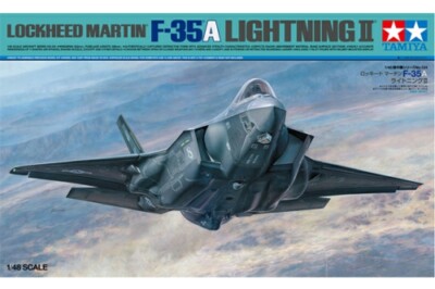 TAMIYA 1/48 F-35A LIGHTNING II (PLASTIC MODEL KIT) 61124