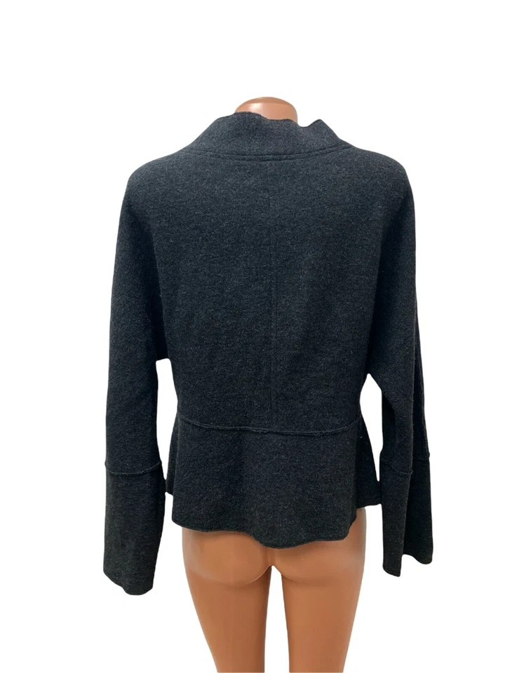 ELEMENTE CLEMENTE by OSKA Gr.2 UK 14 XL 100% WOLLE Jacke Mantel Loose Fit Baggy - Bild 3 von 4