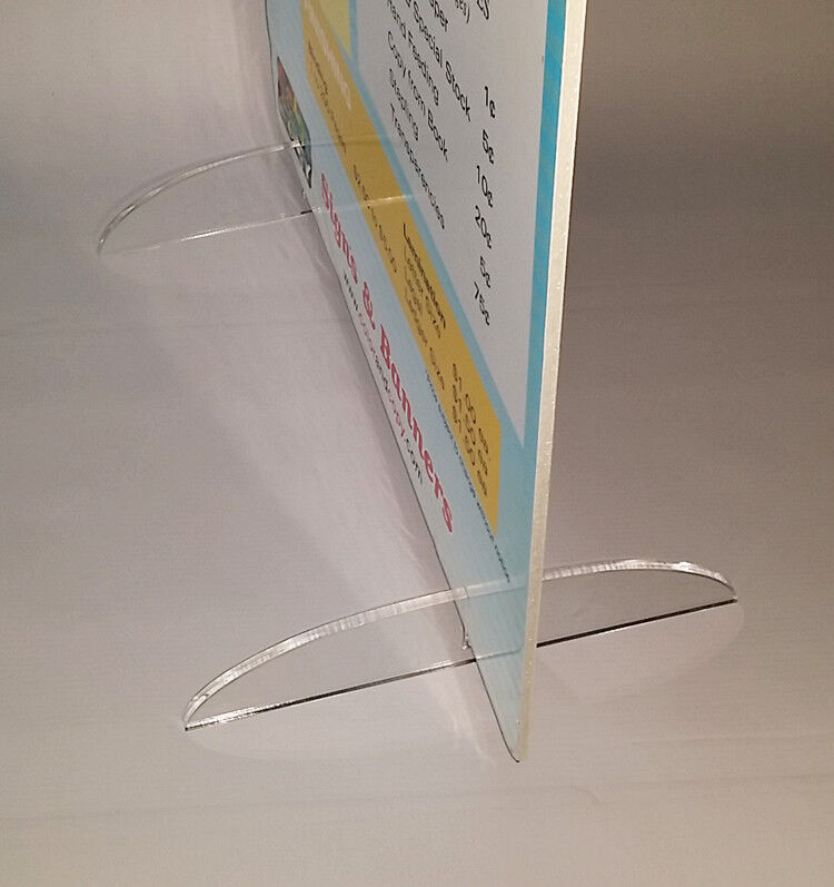 Poster board sign holder stand