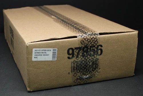 2021/22 UD Skybox Metal Universe Hockey Hobby 16 Box Case LOADED !!