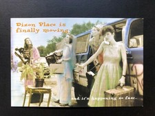 Old Vintage "Dixon Place is Finally Moving" Postcard Mini Poster Made in USA