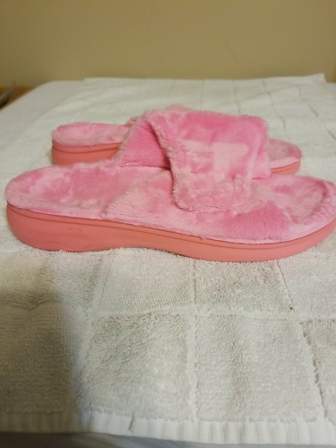 Sollbeam Fuzzy House Slippers With Arch Support Orthotic Heel Cup Sandals for Wo for sale online 
