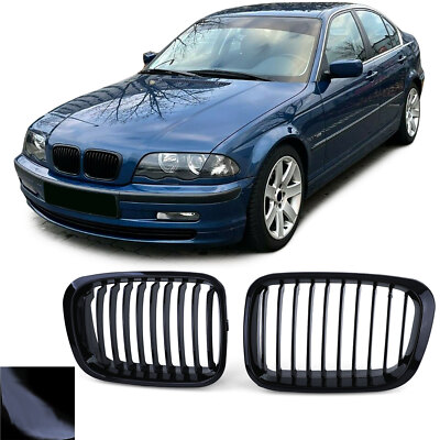 Sport Kühlergrill Performance Glanz passend für BMW 3er E46 Limo Touring 98-01