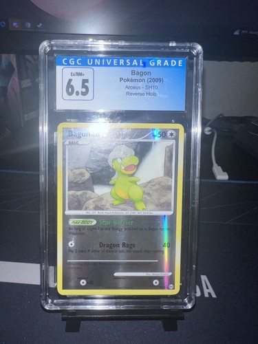 Pokemon Arceus Shiny Bagon SH10 CGC 6.5 English | eBay