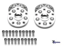 4x Lochkreisadapter VA + HA  5 x 112 auf 5 x 130  25mm je Seite / 50mm je Achse