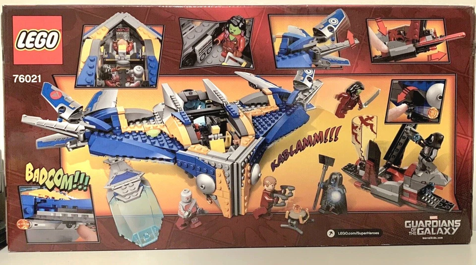 LEGO 76021 Marvel Super Heroes The Milano Spaceship Rescue New Sealed UPS SHIP - Image 2 of 4