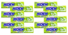 HI-CHEW Kiwi Flavored Delicious Chewy Candy Sticks 1.76-Ounce (Pack of 12) Sale!