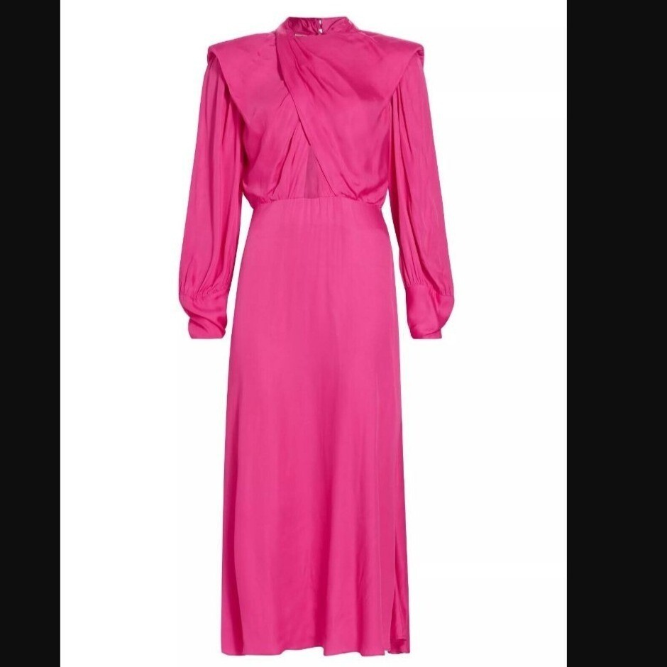 farm rio x anthropologie long-sleeve cutout maxi dress Farm Rio x Anthropologie Long-Sleeve Cutout Maxi Dress